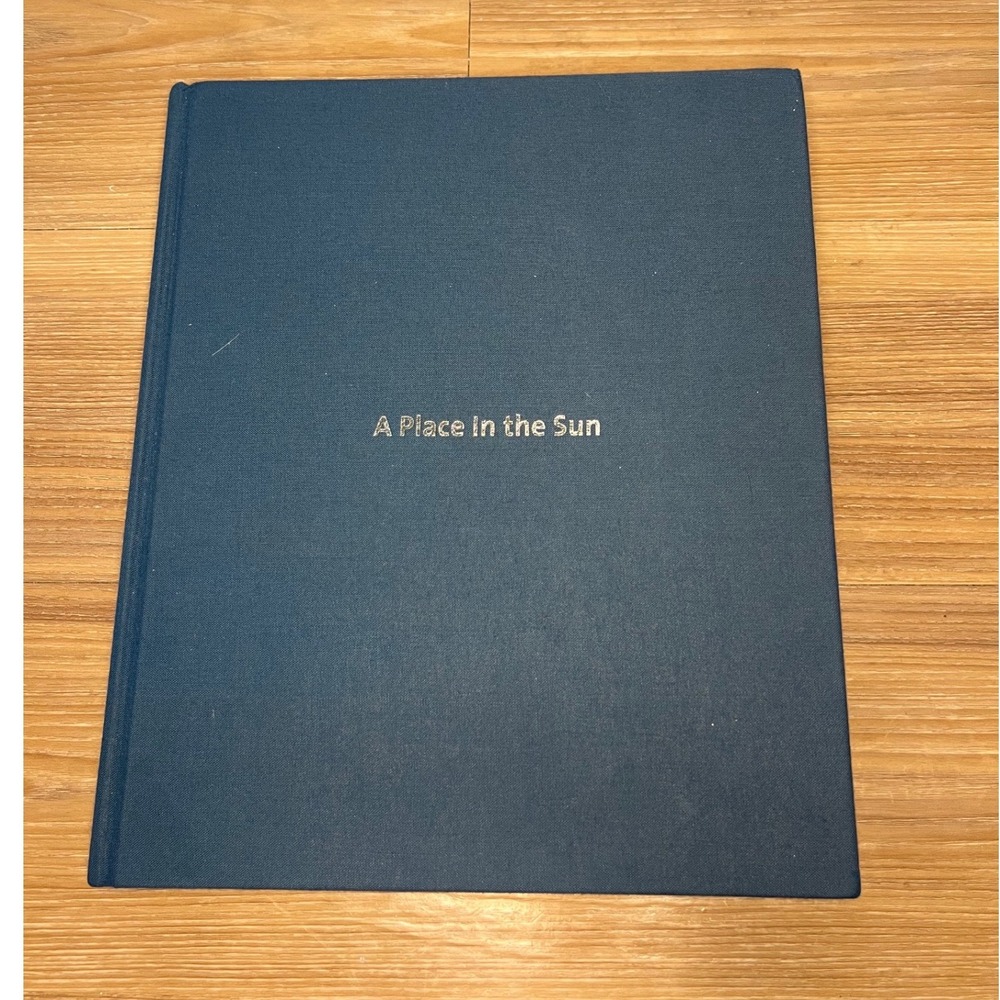 Slim Aarons A Place In the Sun Photography Coffee Table Book Blue Hardcover